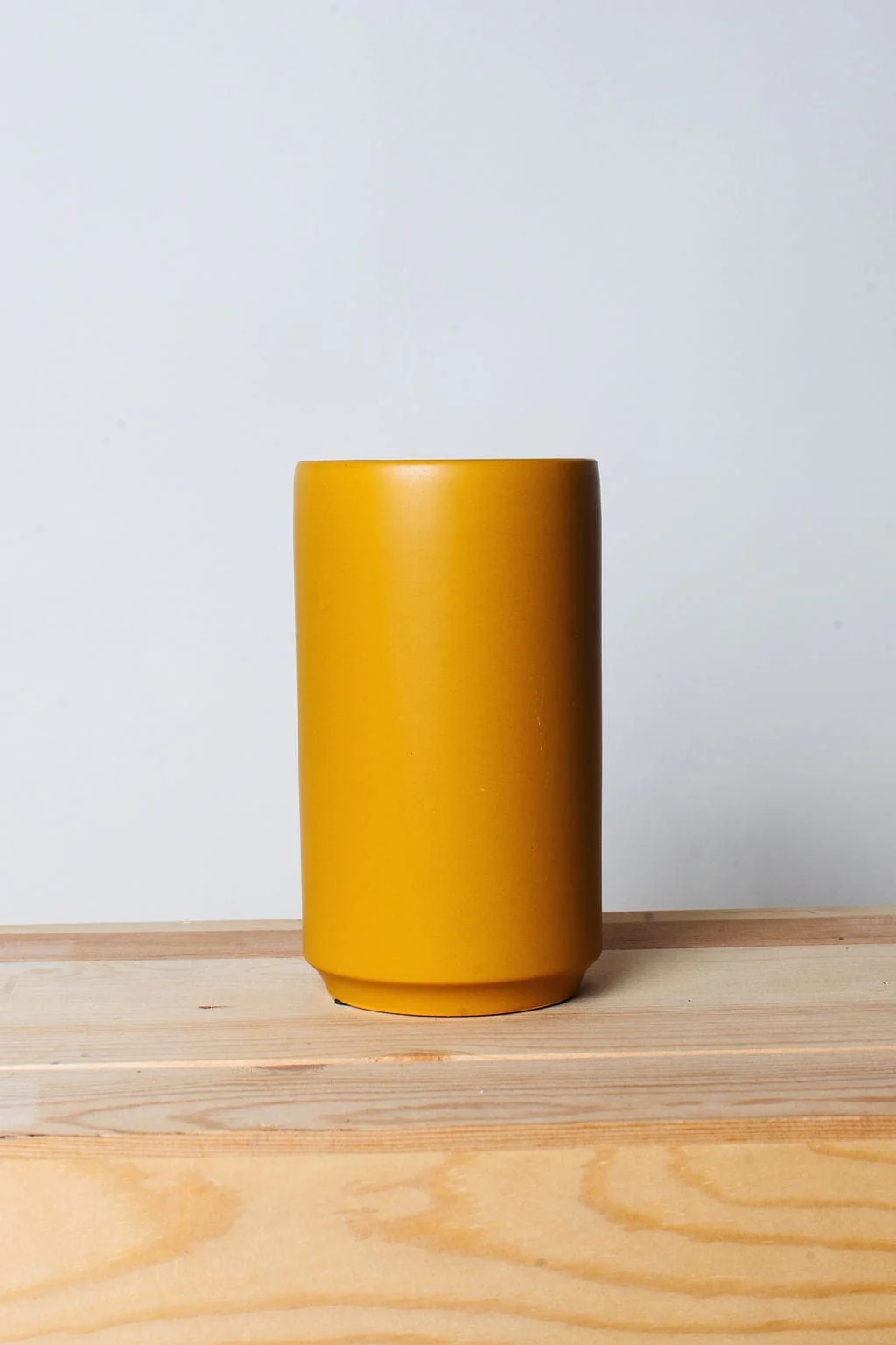 Mustard Ceramic Vase - Image 4